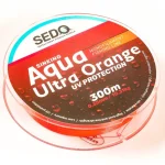 Weekendaanbieding SEDO Aqua Ultra Orange 300 Méter Monofil Horgász zsinór - 0.225mm 5.15kg