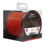 Actieprijs Monofil Delphin BINGO Matt / sötét vörös - 0,28mm 6,5kg 300m