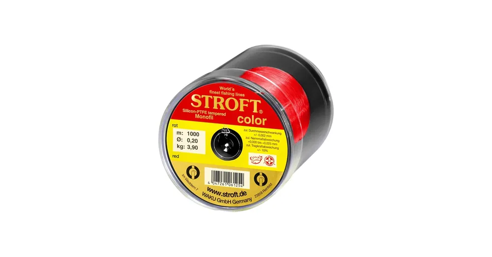 Aanbieding Stroft Color Red főzsinór 1000m 0,20mm