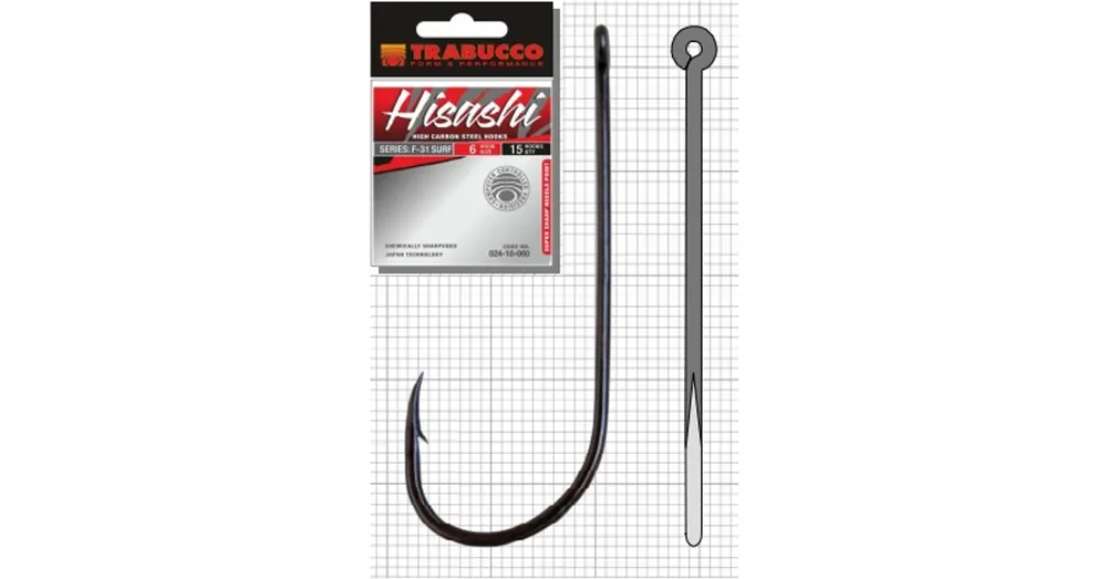 Seizoensaanbieding Trabucco Hisashi F-31 Surf 08 15 db/csg horog