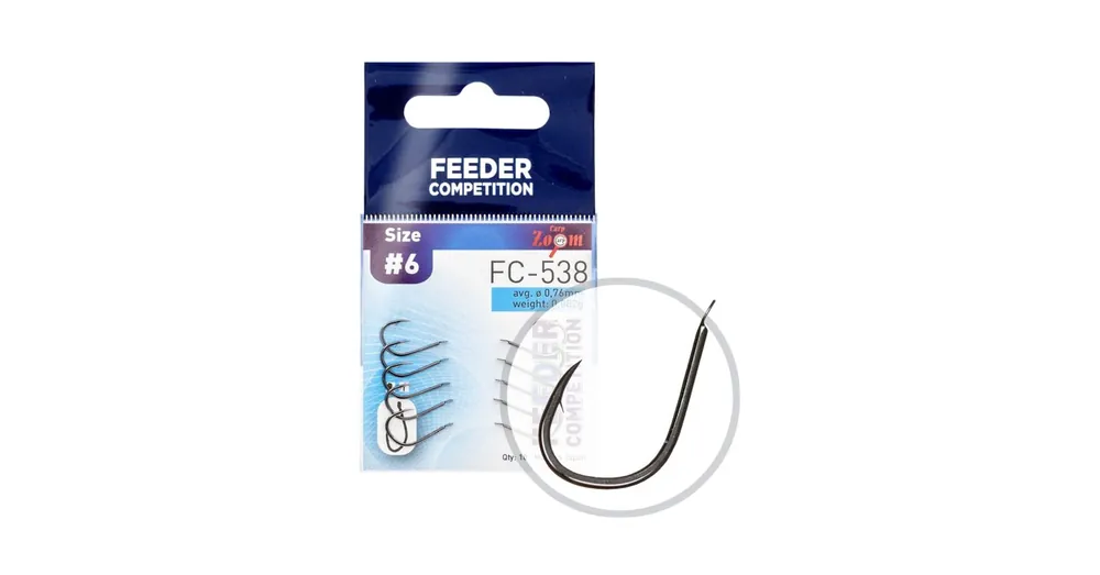 Korting Carp Zoom FC 538 horog, 6, 10 db