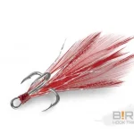 Actieprijs Delphin B!RD Hook TRIPLE / 3db - piros tollak 6