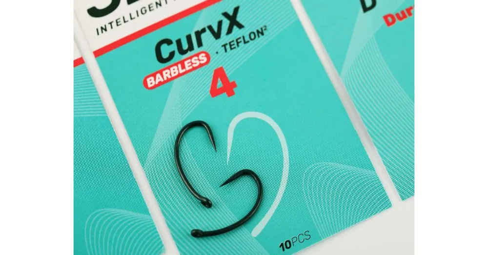 SEDO CurvX Barbless - Szakáll nélküli - 8 Beperkte Voorraad