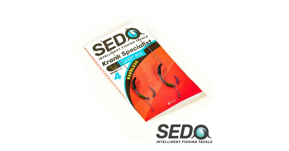 Dagaanbieding SEDO Krank Specialist Barbless - Szakáll Nélküli Előkötött bojlis horog előke - 4