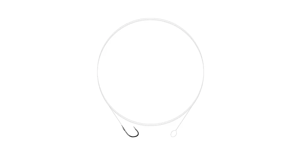 Exclusieve Aanbieding Kötött horog Delphin FDR LongRIG / 8db - 100cm / 0,14mm / BARB 12