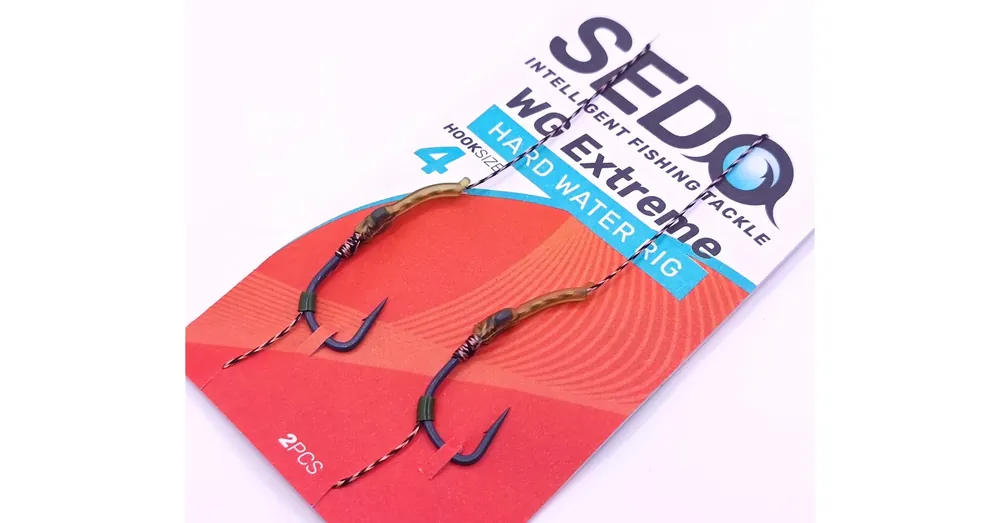 Hoge Kwaliteit SEDO WG Extreme Hard Water Carp rig Előkötött Bojlis Előke - 4