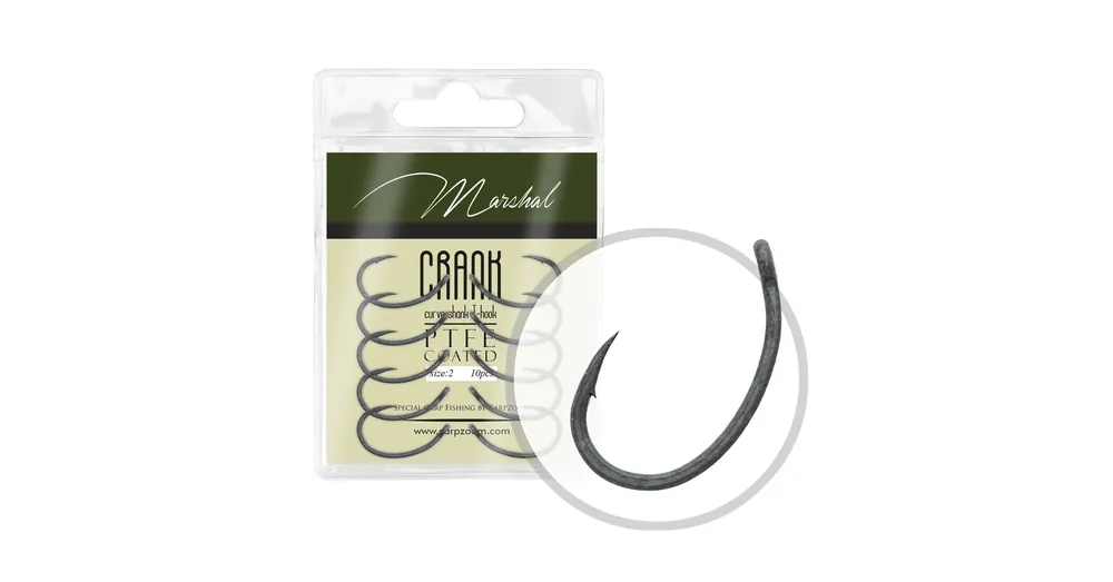 Beste Prijs Carp Zoom Marshal Crank horog, 6, 10 db