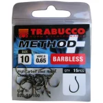 Beperkt Aanbod Trabucco Method Plus Feeder szakáll nélküli horog 12, 15 db/csg