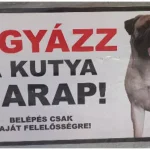 Betaalbaar Kutyatábla - fém (bullmasztiff) 9x13 cm