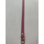 Laatste Versie Nyakörv (bőr, színes strasszkövekkel) kutyák részére (több féle színben) 15mm/30cm