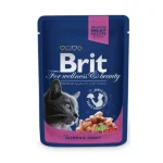 Nu Kopen Brit Premium Cat Salmon & Trout alutasakos 100 g