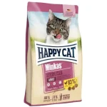 Seizoensaanbieding Happy Cat Minkas Sterilised Poultry - szárazeledel baromfival macskák számára 1.5 kg