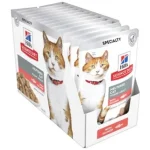 Hill‘s Science Plan Young Adult Sterilised nedves macskatáp, lazac 12 x 85 g Premium
