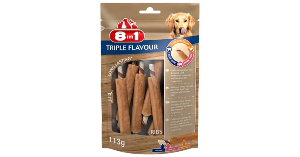 8 in 1 Triple Flavour Ribs 113 g Favoriet