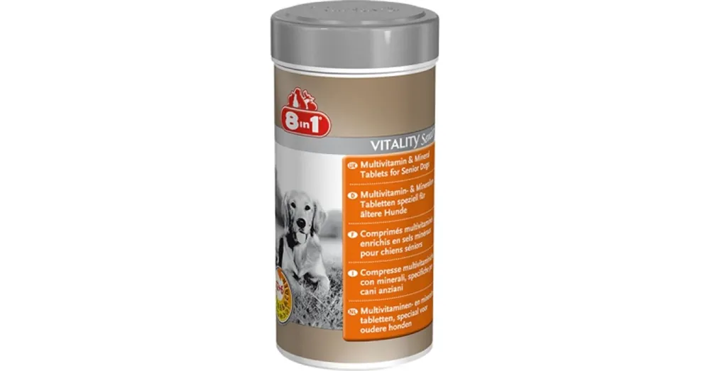 8 IN 1 VITAMIN SENIOR KUTYA TABLETTA 70 tabletta Voordeelprijs