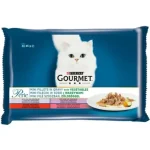 Gourmet Perle Mini Filé szószban zöldséggel 4 x 85 g Bestseller