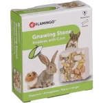 Flamingo Gnawing Stone Knibbles - kukoricás ásványi kő 1 db Speciale Aanbieding
