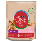 Purina ONE Mini Sensitive száraz kutyaeledel 800 g Tijdelijk Beschikbaar