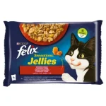 Populair Felix Sensations Jellies Házias Válogatás marhával, csirkével 4 x 85 g
