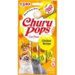 Weekendaanbieding Inaba Cat Churu Pops - csirke 4 x 15 g