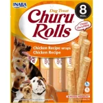 Inaba Dog Churu Rolls - csirke 8 x 12 g Gecertificeerd