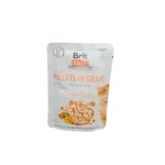 Uitverkoop Brit Care Cat Fillets in Gravy - Chicken 85 g