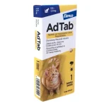 Adtab rágótabletta macskák részére 0,5-2 kg Direct Verzonden