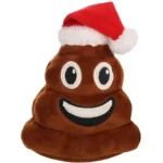 Flamingo karácsonyi plüssjáték kutyáknak - kaki emoji 1 db Koop Vandaag