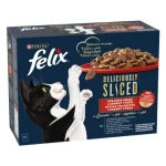 Rechtstreeks Van De Fabrikant Felix Deliciously Sliced házias válogatás aszpikban 12 x 80 g