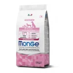 Aanbieding Monge All Breeds Puppy and Junior Pork with Rice and Potatoes 2.5 kg
