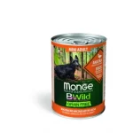 Bestel Nu Monge BWild Grain Free Mini Adult kutyakonzerv - kacsa sütőtökkel és cukkinivel 400 g