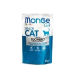 Tijdelijk Beschikbaar Monge Grill Cat Senior Makrélás Falatok Aszpikban 85 g