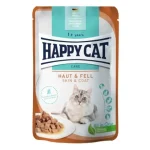 Happy Cat pouch szósz sensitive skin&coat macskák részére 20 x 85 g Finale Uitverkoop
