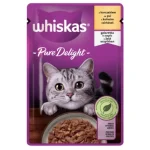 WHISKAS ALUTASAK CSIRKE PD 85 G Populair