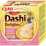 Seizoensaanbieding Inaba Cat Churu Dashi Delights - csirke-lazac 70 g