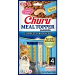 Beperkt Aanbod Inaba Cat Churu Meal Topper - tonhal-kagyló 4 x 14 g