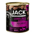 JACK KUTYA KONZERV RAGU BÁRÁNY-RIZS 800G Koop Online
