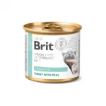Beperkte Voorraad Brit Veterinary Diet diétás konzerv struvit kövek feloldására macskáknak 200 g