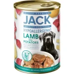 Favoriet Jack hipoallergén konzerv - pástétom bárányhússal és burgonyával 400 g