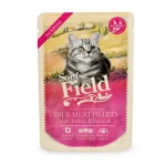 Sam‘s Field True Meat Fillets for kittens - Turkey & Broccoli alutasakos eledel 85 g Express Levering