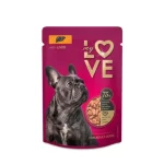 My Love teljes értékű, szaftos alutasakos eledel felnőtt kutyáknak Halakkal 100g Speciale Aanbieding