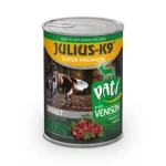 Julius-K9 Adult Paté with Venison - pástétom vaddal felnőtt kutyák számára 400 g Populair
