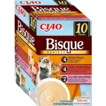 Gereduceerde Prijs Inaba Cat Bisque Variety - csirke, csirke-marha, tonhal-lazac 10 x 40 g