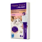 Happy Snack by Feliway lazac, krémes, relaxáló jutalomfalat macskáknak 6 db Op = Op