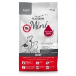 Superprijs Platinum Adult Mini Beef+Potato - szárazeledel kutyák számára 900 g