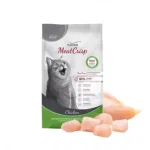 Finale Uitverkoop Platinum MeatCrisp Adult Chicken - szárazeledel macskák számára 1.5 kg