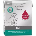 Exclusieve Aanbieding Platinum Menu Fish - nedvestáp felnőtt kutyák számára 185 g