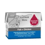 Platinum Menu Fish+Chicken - nedvestáp felnőtt kutyák számára 90 g Betrouwbaar