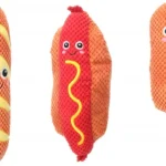 Flitsaanbieding Flamingo játék - Fofa fastfood baguette, hot dog, csirkecomb 1 db