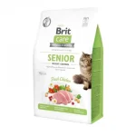 Brit Care Cat Grain Free Senior Weight Control macskatáp 0,4kg Hete Deal